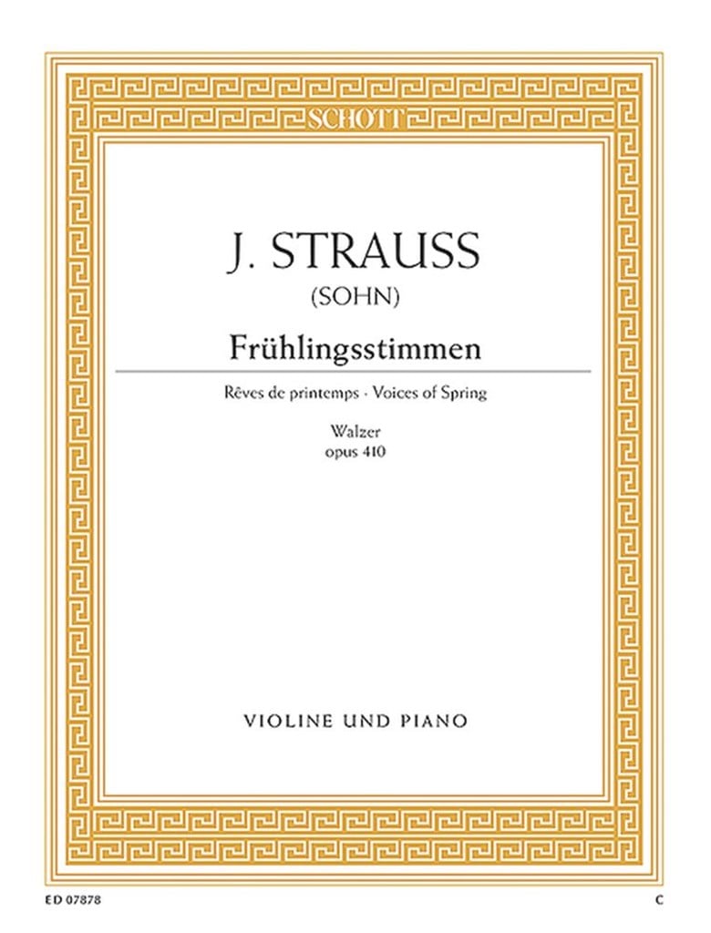Frühlingsstimmen-Walzer op. 410